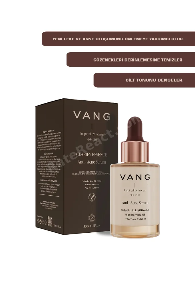 Koyu Leke Ve Sivilce Karşıtı Gözenek Sıkılaştırıcı Niacinamide Cilt Bakım Serumu 30 ml