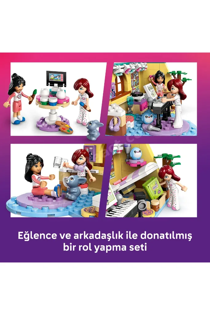 ® Friends Paisley’nin Odası 42647 - 6+ Çocuklar için Mini Bebek İçeren Oyuncak Yapım Seti (199P)
