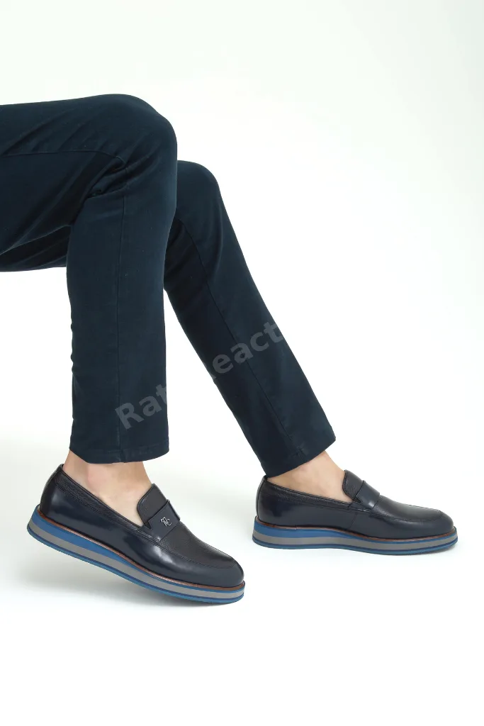 Erkek Hakiki Deri Casual Ayakkabı 183 20067 Erk Ayk Sk22/23