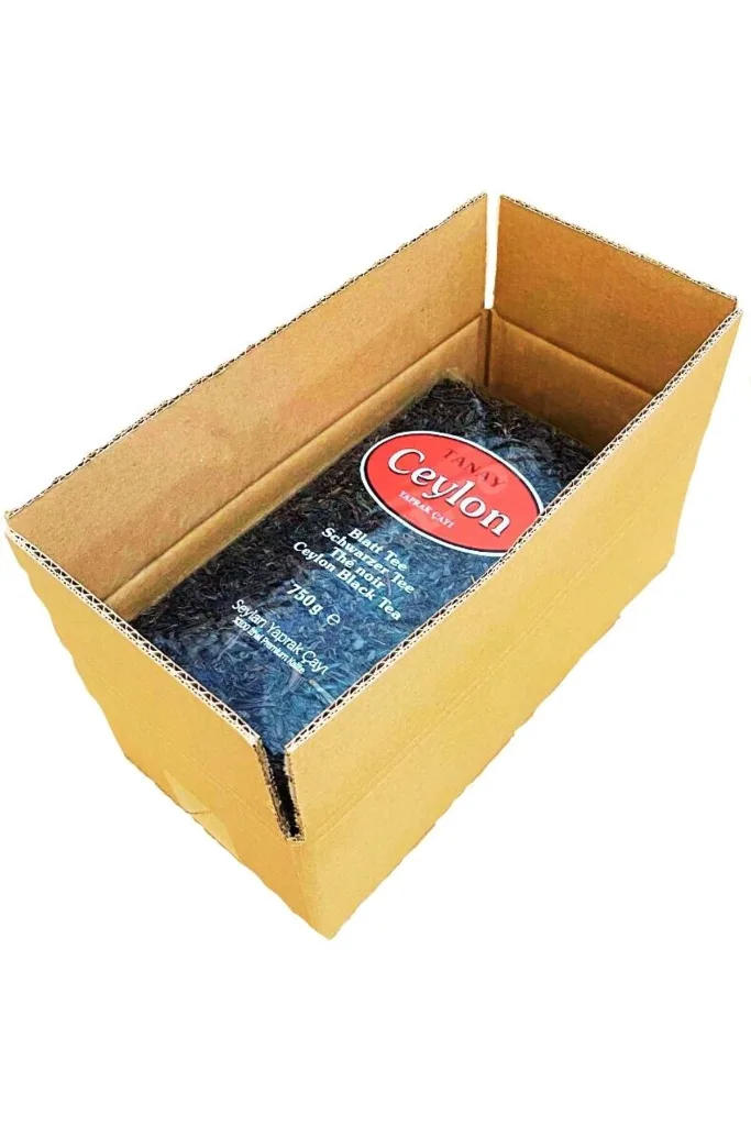 Ceylon Ithal Sri Lanka Siyah Yaprak Seylan Çayı Kaçak Çay 750 gr X 2 Adet (1.500 GR)