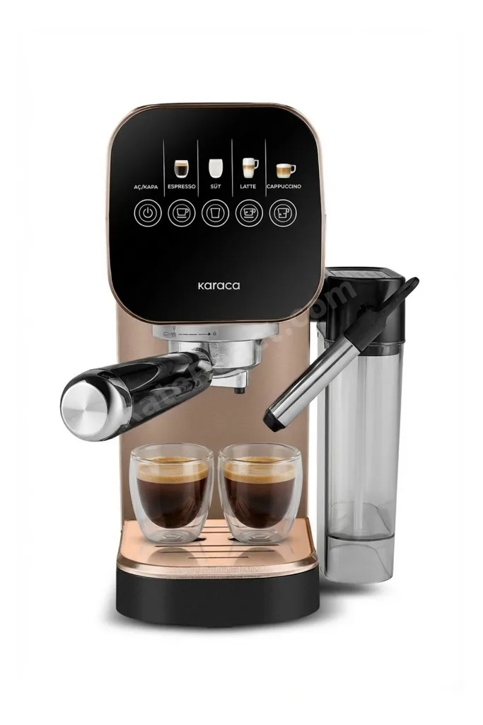 Mycaffee Barista S20 Entegre Süt Hazneli Otomatik Espresso ve Latte Makinesi Amber