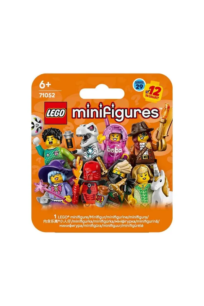 Minifigures Seri 29 71052 Aksesuarlarıyla Birlikte Gelen 12 Karakterden 1'ini İçeren Yaratıcı Oyuncak Yapım Seti, (8 Parça) 1 ADET