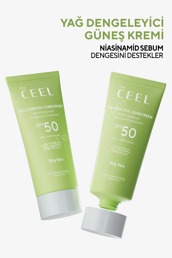 Yağlı Ciltler İçin Yağ Dengeleyici SPF 50+ Güneş Kremi 50 ml
