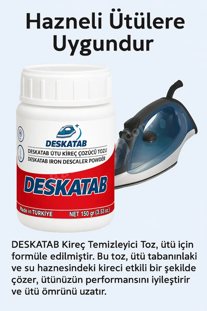 Ütü Kireç Temizleme Tozu (150 Gr)