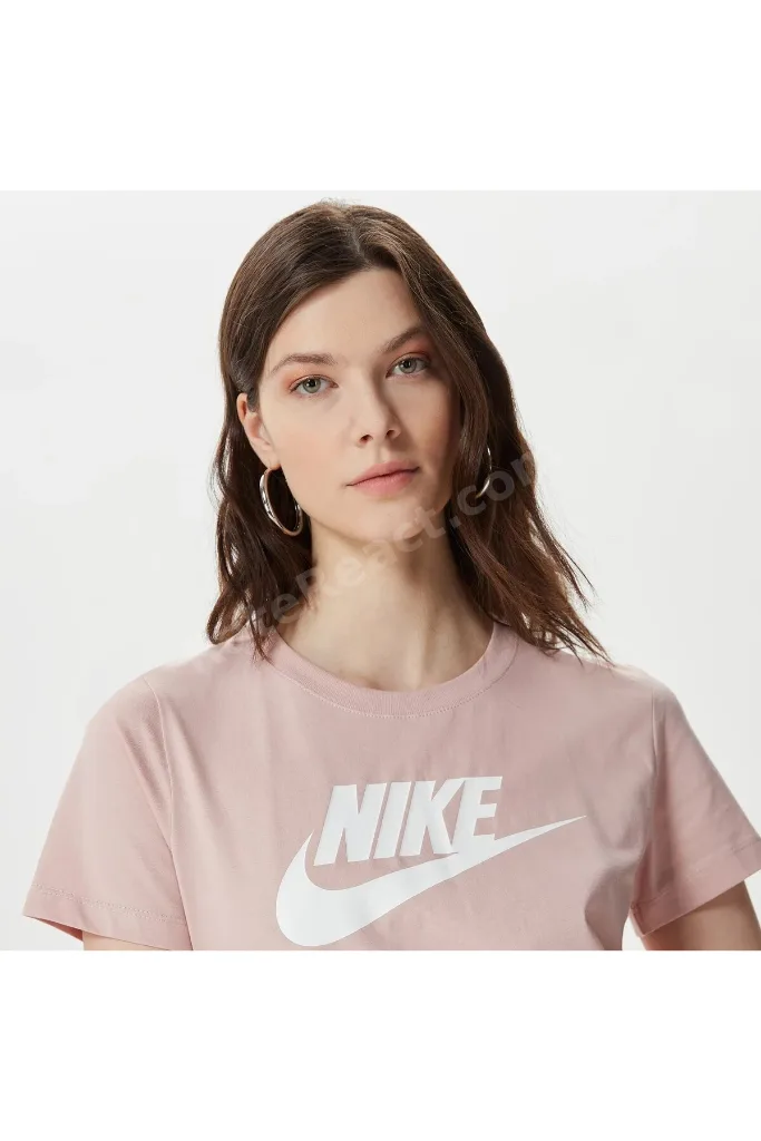 W Nsw Essntl Icon Futur Kadın Pembe Tshirt