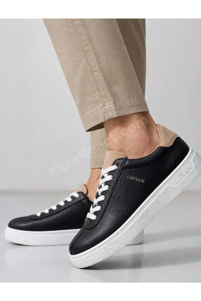 111230293 Paul Sneaker Erkek Deri Ayakkabı SİYAH