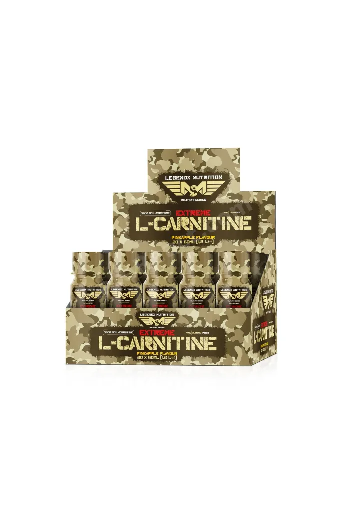 LEGEND X THERMO 3600MG L-CARNİTİNE 20 X 60 ml Ananas Aromalı