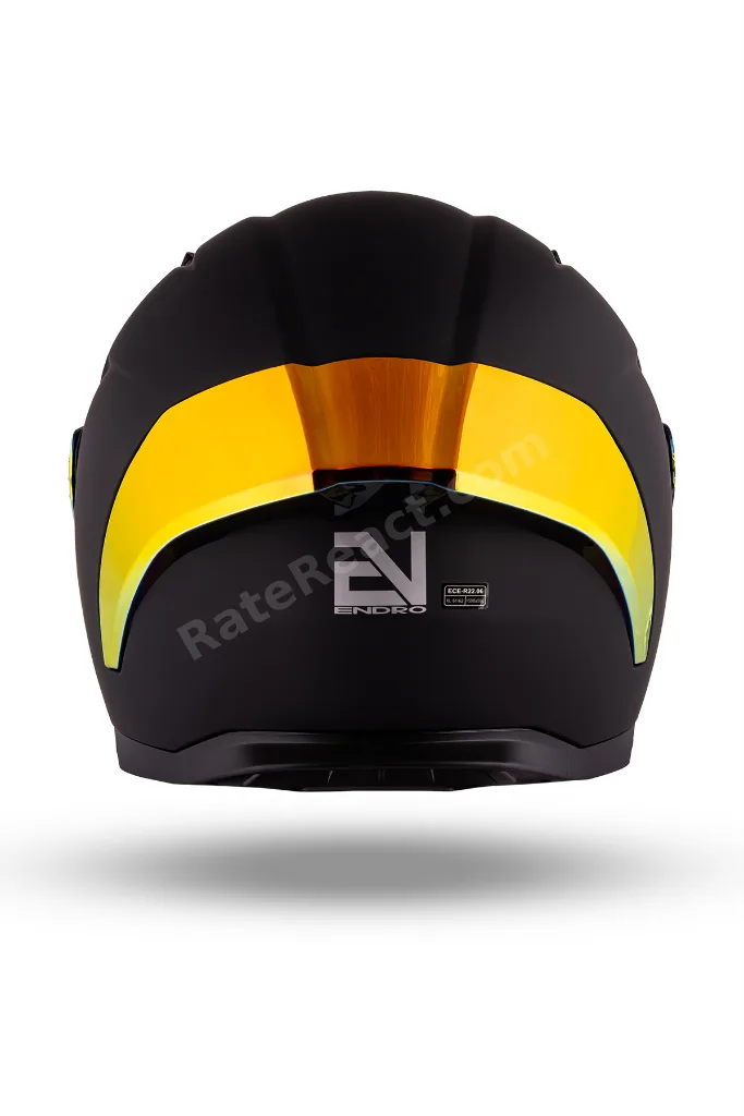 Noctrum Mat siyah Kask ( Revo Kırmızı Spoiler )