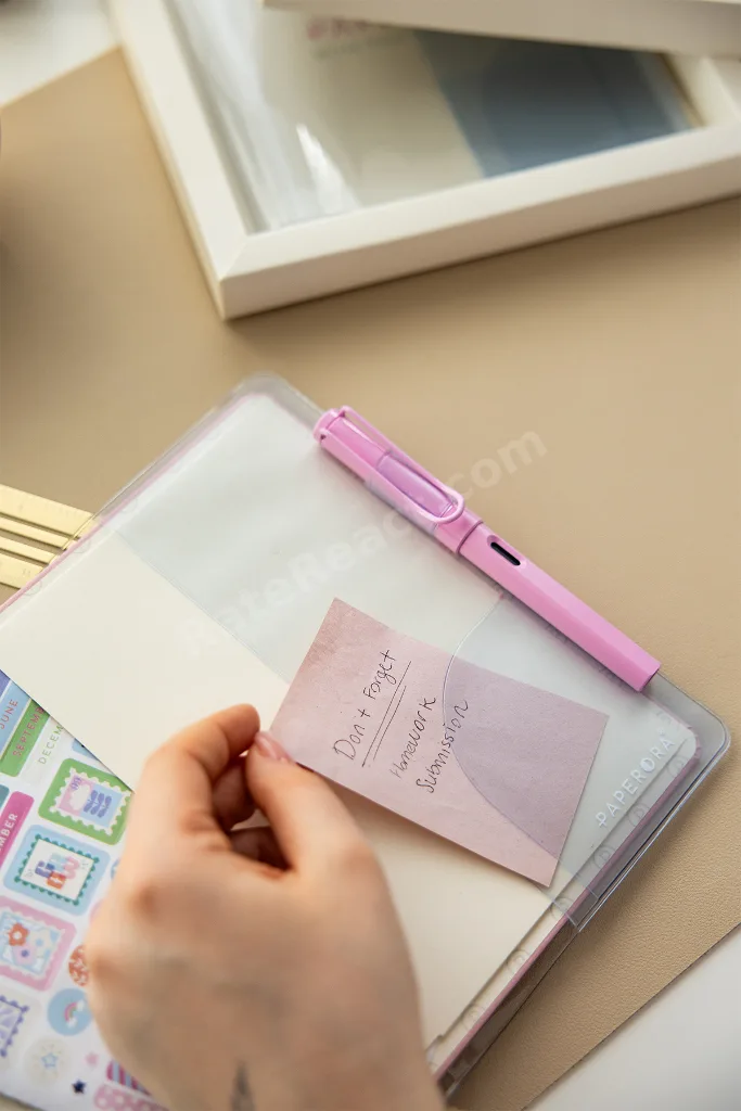 Charm Takılabilen A5 Şeffaf Ajanda Defter Kılıfı - Spiralsiz Lastiksiz Modellerle Uyumlu