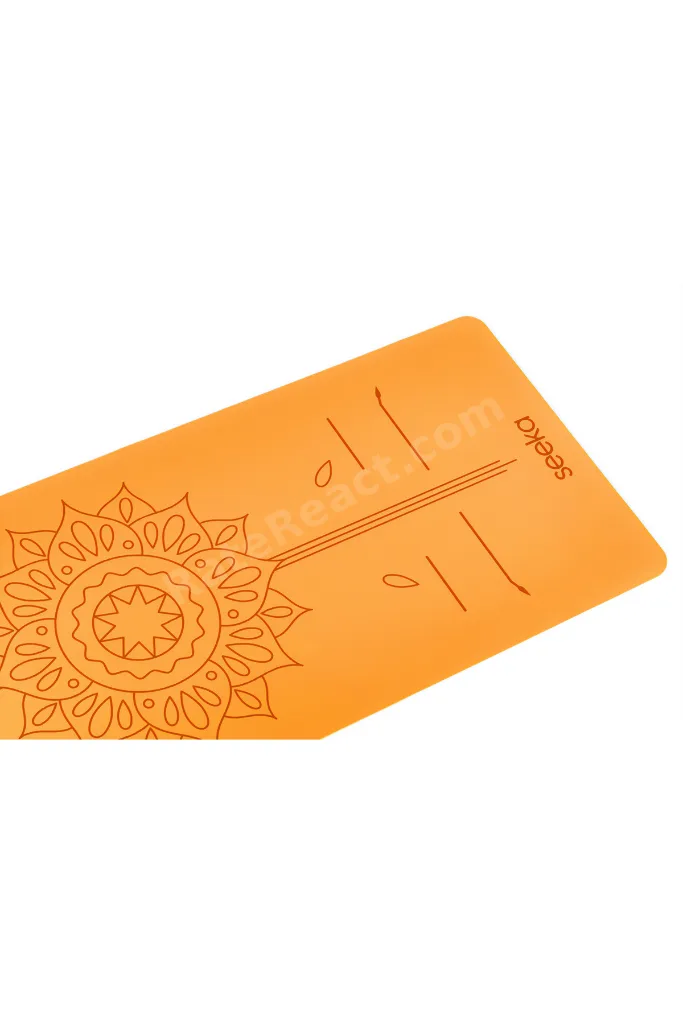 Xl Yoga Matı Sun - Turuncu (210CM X 68CM)