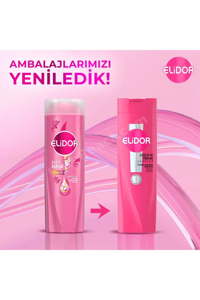 Saç Bakım Şampuanı Güçlü ve Parlak 200 ml x4