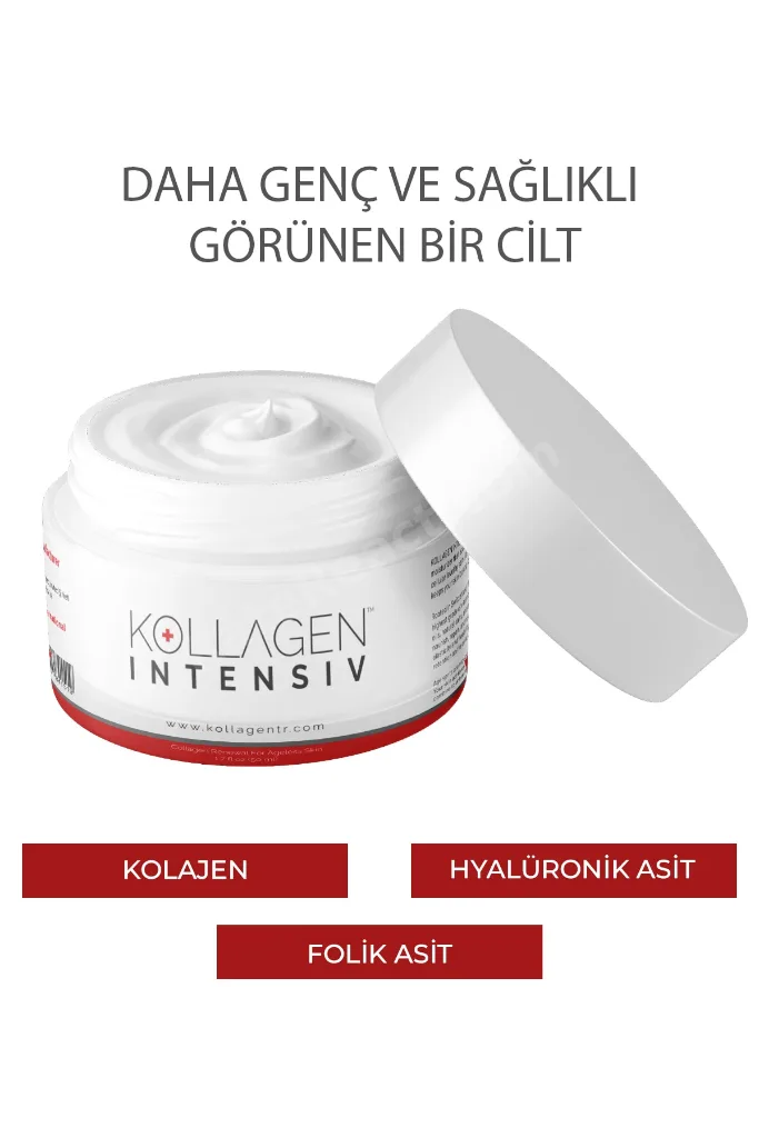 Intensiv Yaşlanma Ve Kırışıklık Karşıtı Kolajen Yüz Kremi