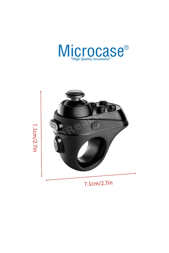 R1 VR Sanal Gerçeklik Gözlükleri için Kablosuz Bluetooth Kumanda Çok Fonksiyonlu Joystick -AL4819