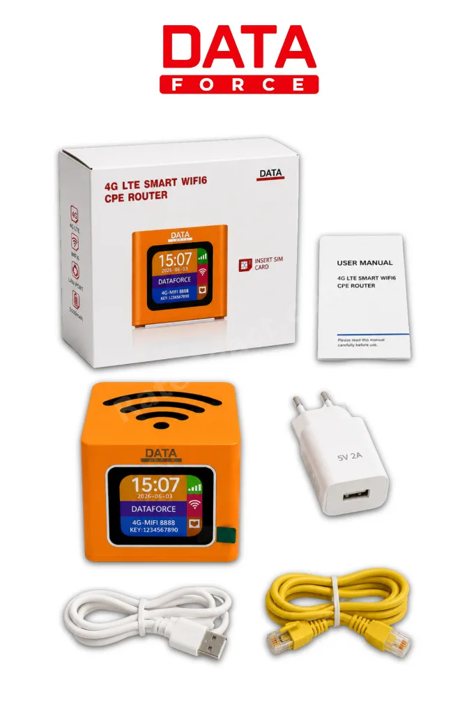 Q51 4G LTE WİFİ6 TEK PORTLU ROUTER MODEM