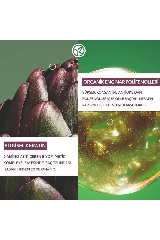 Kırılma Karşıtı Isı Koruyucu Bitkisel Keratin Arjinin Serum - Yıpranmış Saçlar / Reparation -Vegan -100ml