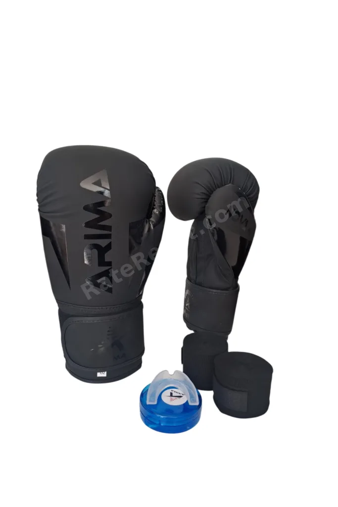 Gölge Shadow Boks Eldiveni (8oz-10oz-12oz) + Bandaj 3.5mt + Dişlik 3lü Set