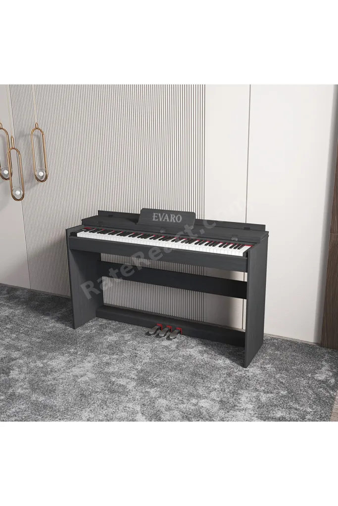 Pro 88 tuşlu Piyano dijital ekran bluetooth 16 seviye tuş hasasiyeti