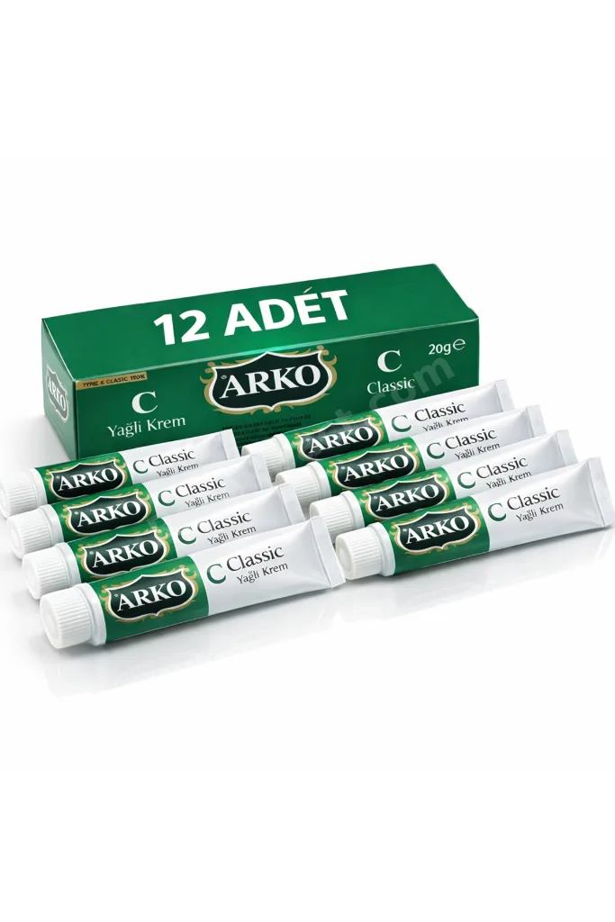 Yağlı Krem Klasik Bakım Kremi 12 ADET