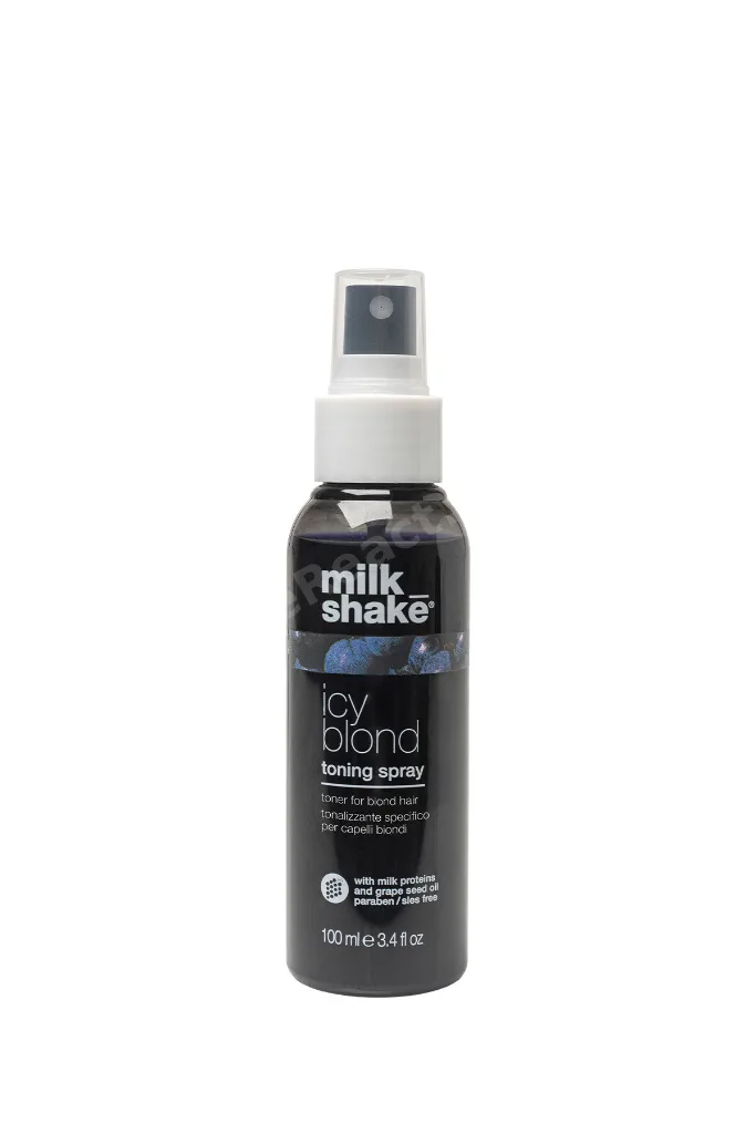 milk_shake Icy Blond Toning Spray Sarı Saçlar için Küllü Tonlar Katan Tonlayıcı Sprey 100 ml