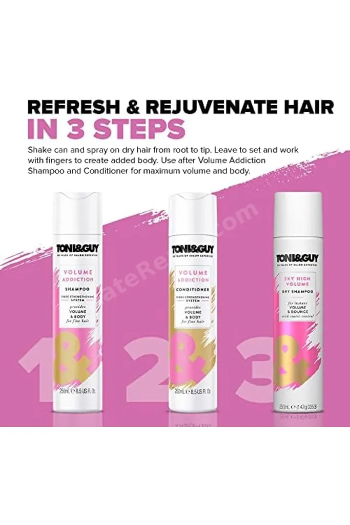 TONI&GUY Gösterişli Hacim Veren Kuru Şampuan 250ml 1219822
