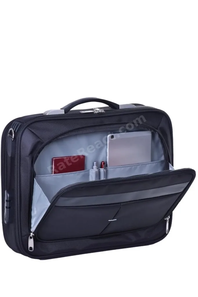 Laptop Çantası Notebook Çantası Kasalı Korumalı Laptop Çantası Askılı Lüx Kasalı Evrak Çantası 16"