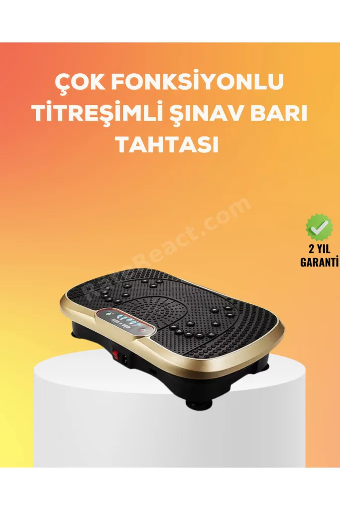 TrendyPazarSell Kas Aktivasyonunu Artıran Titreşimli Egzersiz Makinesi 1190575