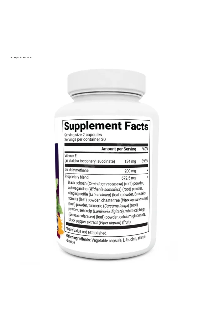 Dr. Berg DIM Supplement Estrogen Balance 60 Kapsül