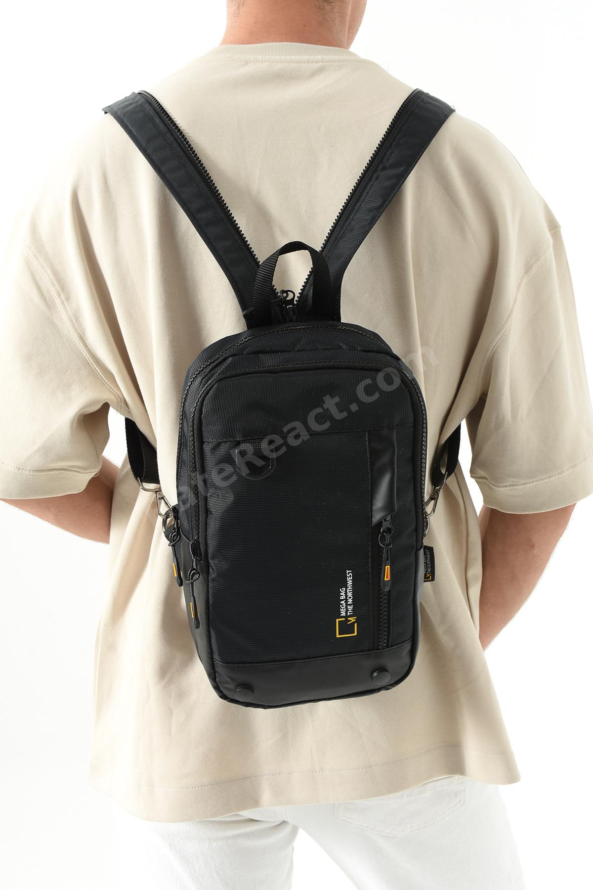 Unisex Keten  Su Geçirmez Çarpraz & Çiftkol Uyumlu Çanta , Body Bag