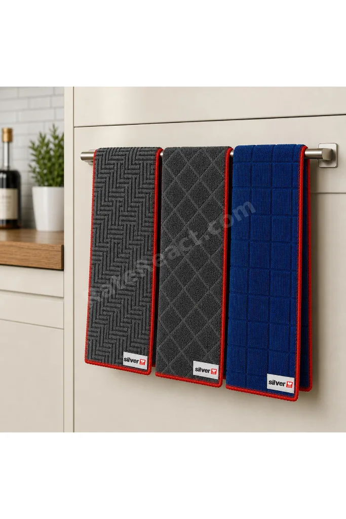 Mikrofiber Profesyonel Seri Özel Dokuma Sık Dokulu Süper Emici Temizlik Bezi