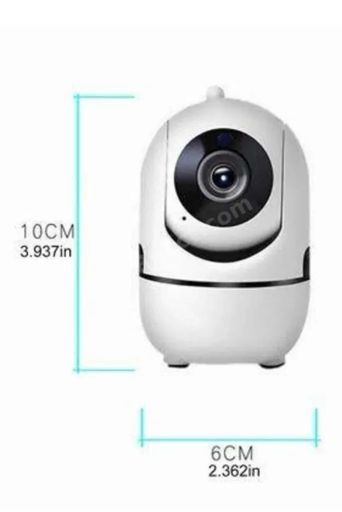 Baby Kamera Kablosuz 720P Beyaz 360 Derece Wifi Kamera Full HD 1080p NemereTechno