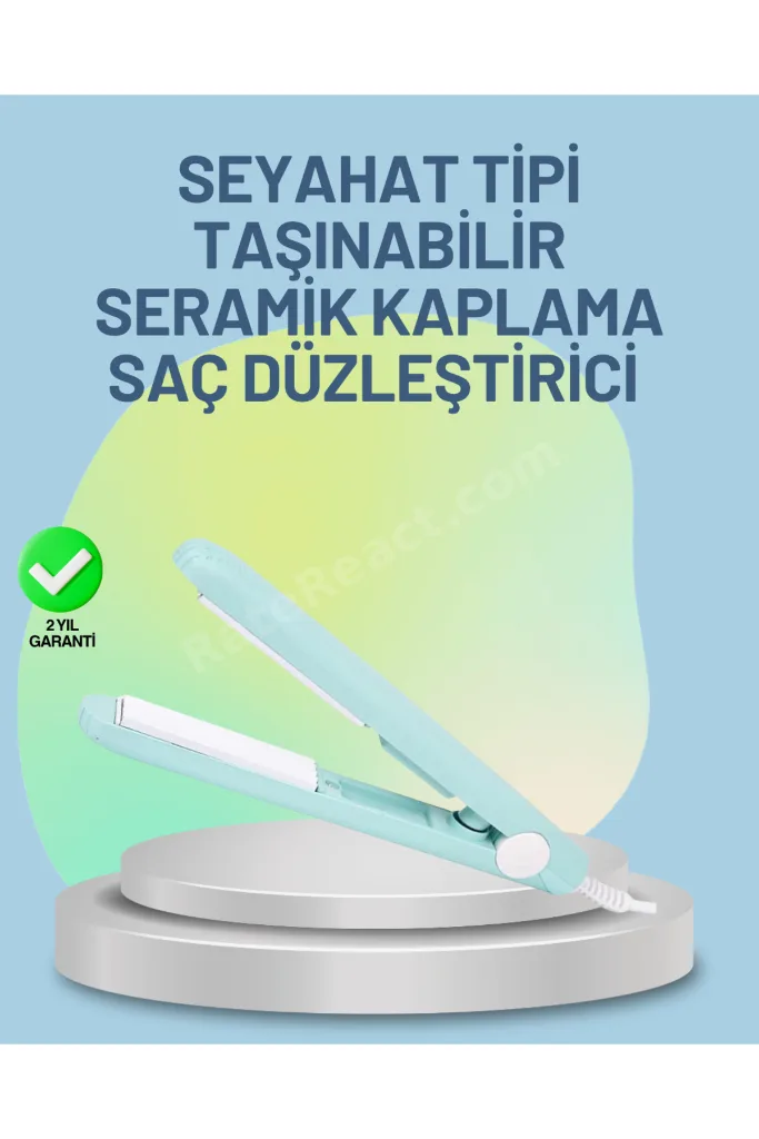 ShopletSell 30 Saniyede Isınan PTC Teknolojili Saç Şekillendirici – Sabit Isı Kontrollü, Hızlı Perfo