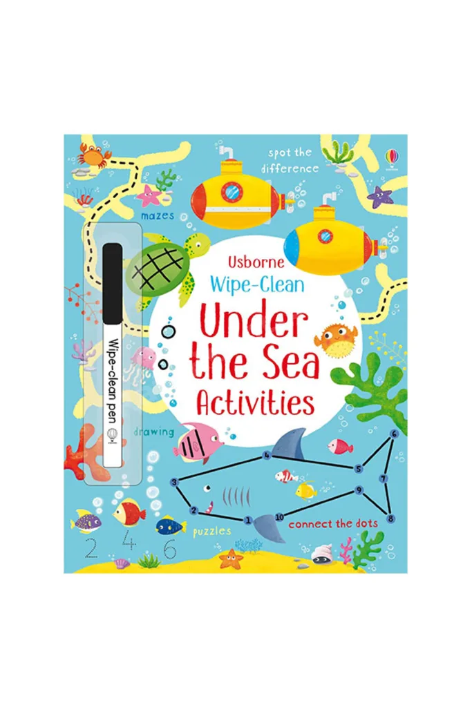 Wipe-Clean Under the Sea Activities Publishing