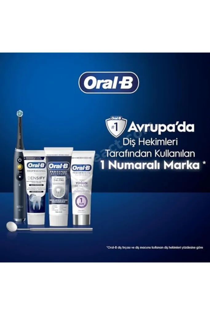 TTKTEKNOLOJİ Oral-B Pro 3D Advanced Ekspres Beyazlatma Ferah Parlaklık Diş Macunu 75 ml TTKTEKNOLOJİ
