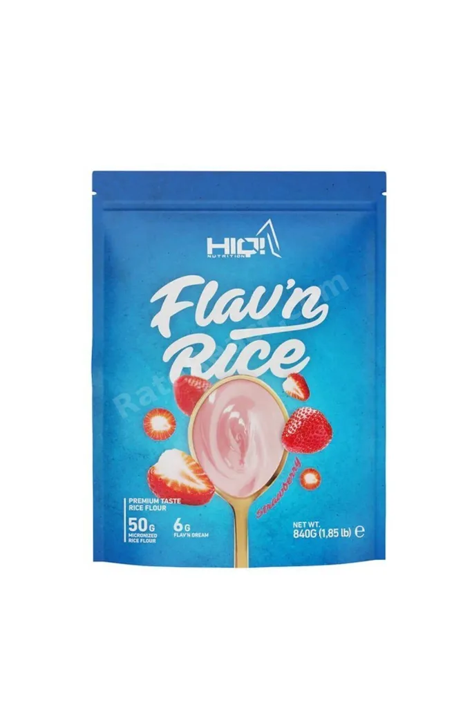 Hıq Flav'n Rıce 840g Strawberry Flavored