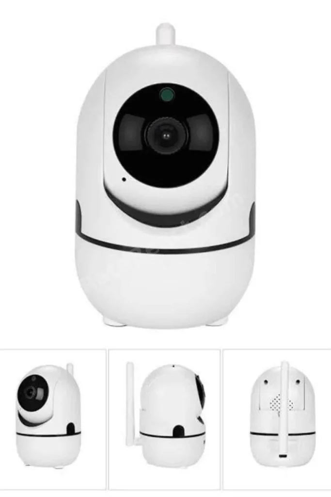 Baby Kamera Kablosuz 720P Beyaz 360 Derece Wifi Kamera Full HD 1080p NemereTechno