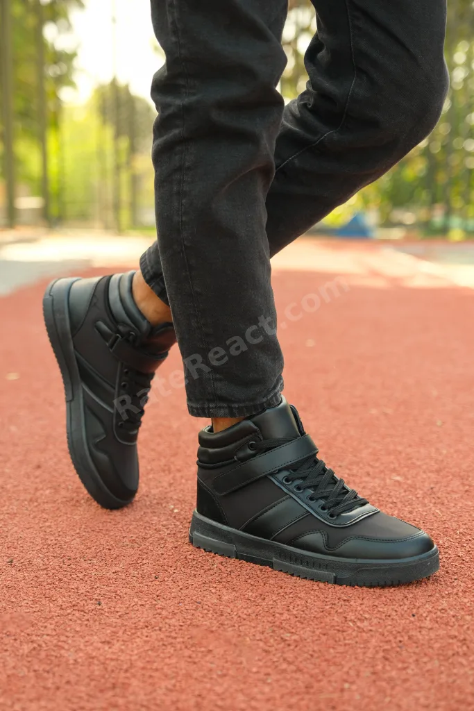 Siyah Siyah Erkek Sneaker Bot 00122935