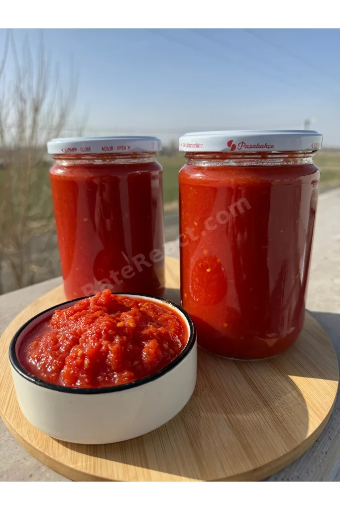 Domates püresi kabuksuz 600gr 2 adet