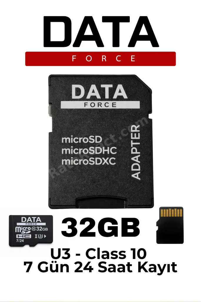 32GB U3 Hafıza Kartı | Kamera, Telefon ve DVR Uyumlu