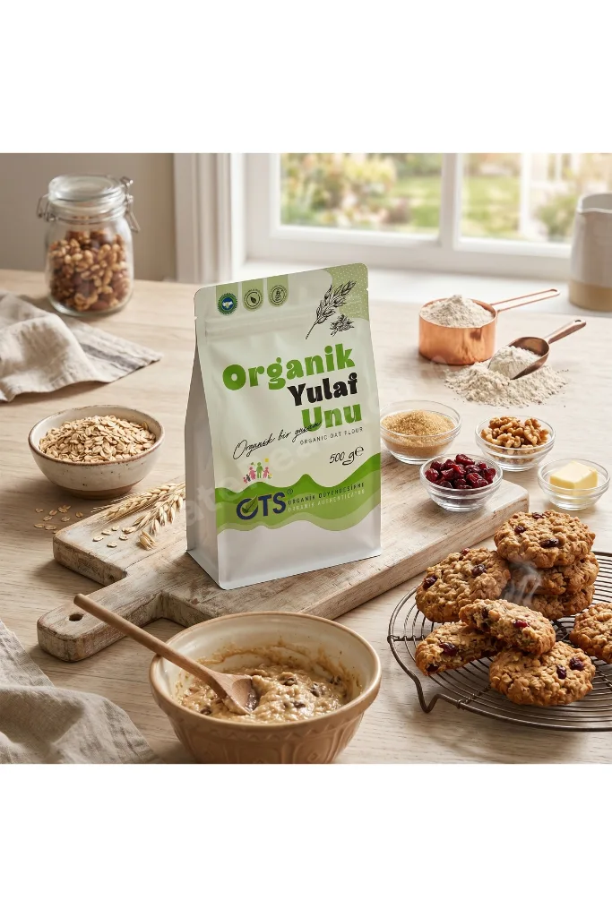 Yulaf Unu 500 gr (Organik Sertifikalı, Pestisit Analizli)