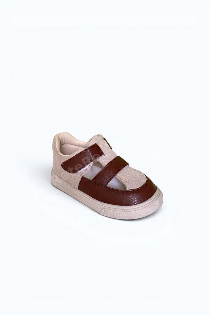 Mino Ortopedik Günlük Unisex Cırtlı Hafif Rahat Tabanlı Çocuk Spor Sandalet 21-25 Numara