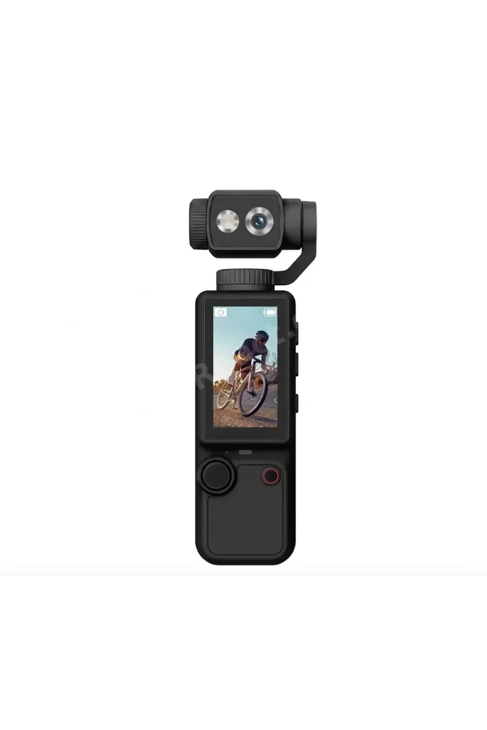 Q8 4k Ultra Hd Taşınabilir Vlog Spor Ve Aksiyon Kamerası 2.0’’ Döndürülebilir Ips Ekran Siyah