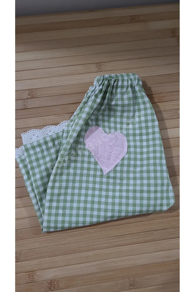 Kız Bebek Gingham Pantolon – 12-18 Ay