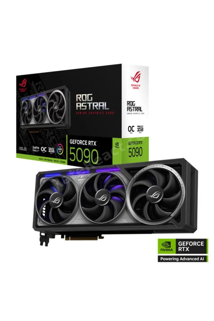 ASUS GEFORCE ROG-ASTRAL-RTX5090-O32G-GAMING 32GB GDDR7 512BIT 2XHDMI 3XDP EKRAN KARTI