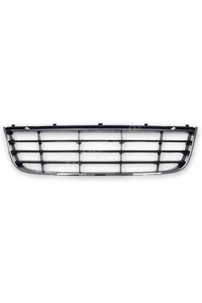 TTKTEKNOLOJİ Ön Tampon Orta Izgarası Kromlu 1K0853677C VW Jetta MK5 ile uyumlu 2006-2011 TTKTEKNOLOJ