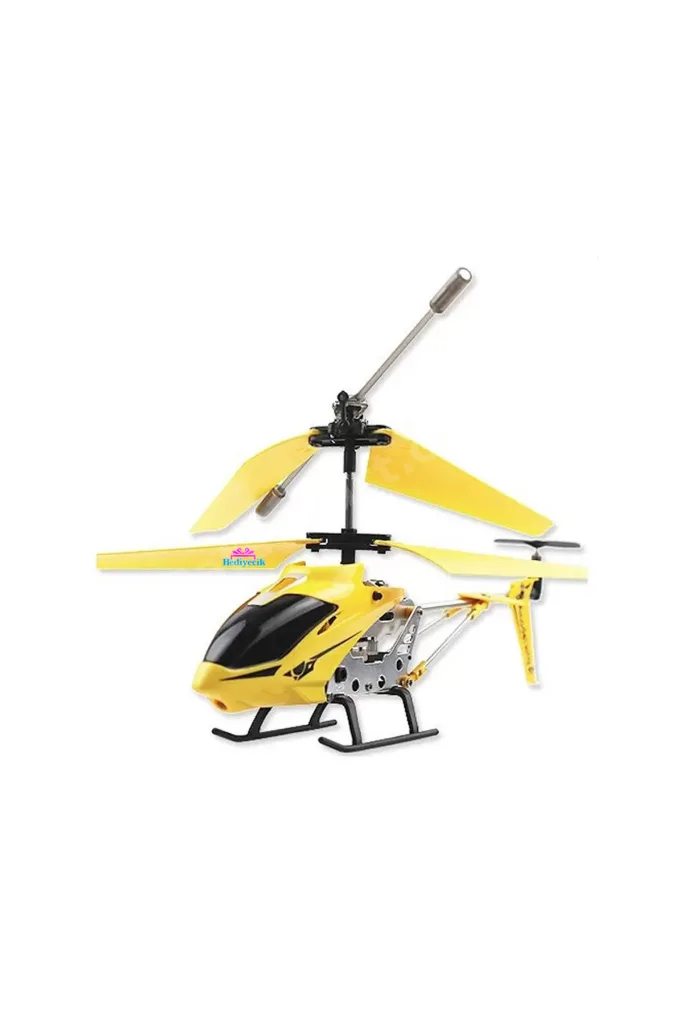 Rc Uzaktan Kumandalı Helikopter 3.5 Kanal Gyro Teknolojili PVC Kutulu Şarjlı 23 Cm