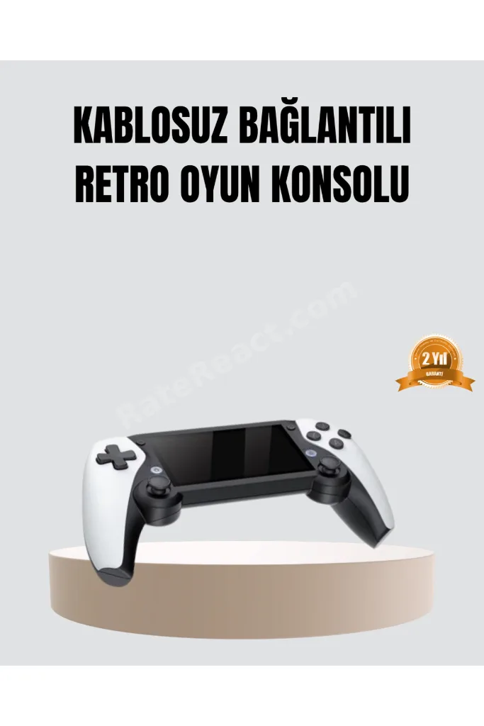 Taşınabilir El Konsolu – 4.3 İnç TFT Ekran, 64 GB Dahili Oyun Hafızalı - Lisinya