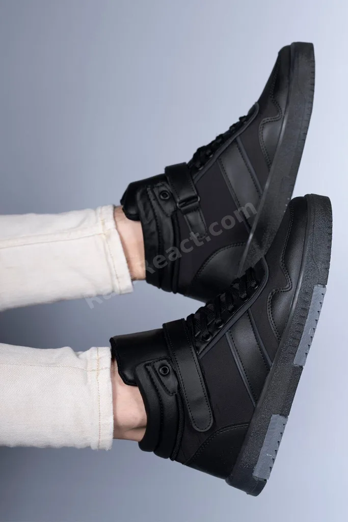 Siyah Siyah Erkek Sneaker Bot 00122935