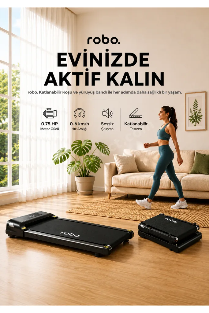 Katlanır Yürüyüş Ve Koşu bandı
