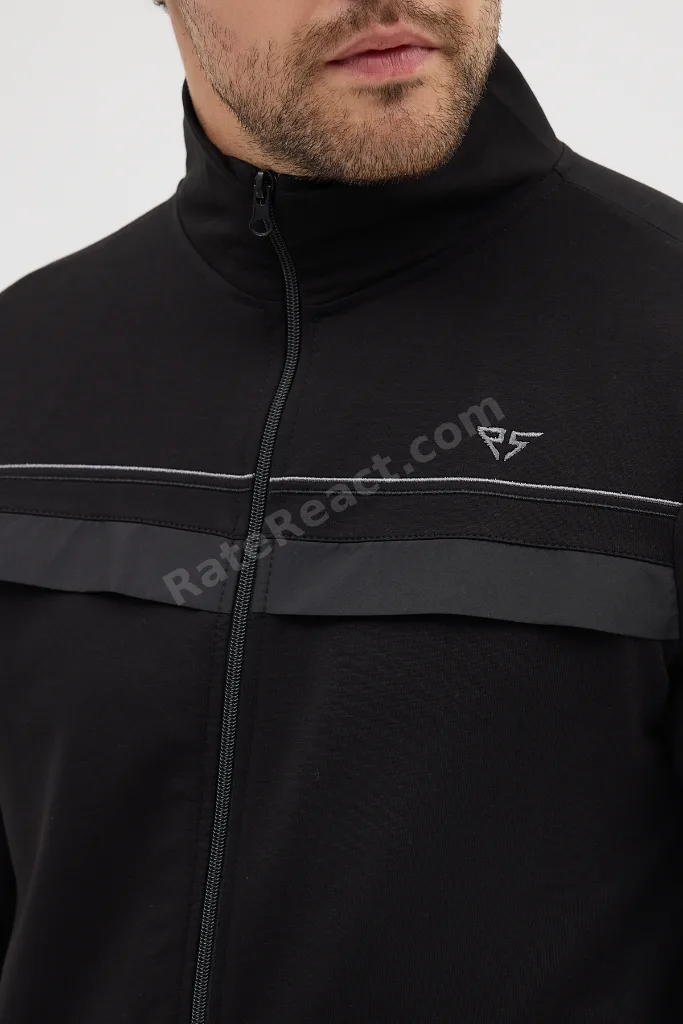 Kompakt Pamuklu Comfort Fit Erkek Hakim Yaka Eşofman Takım DAWRAZZ-3036