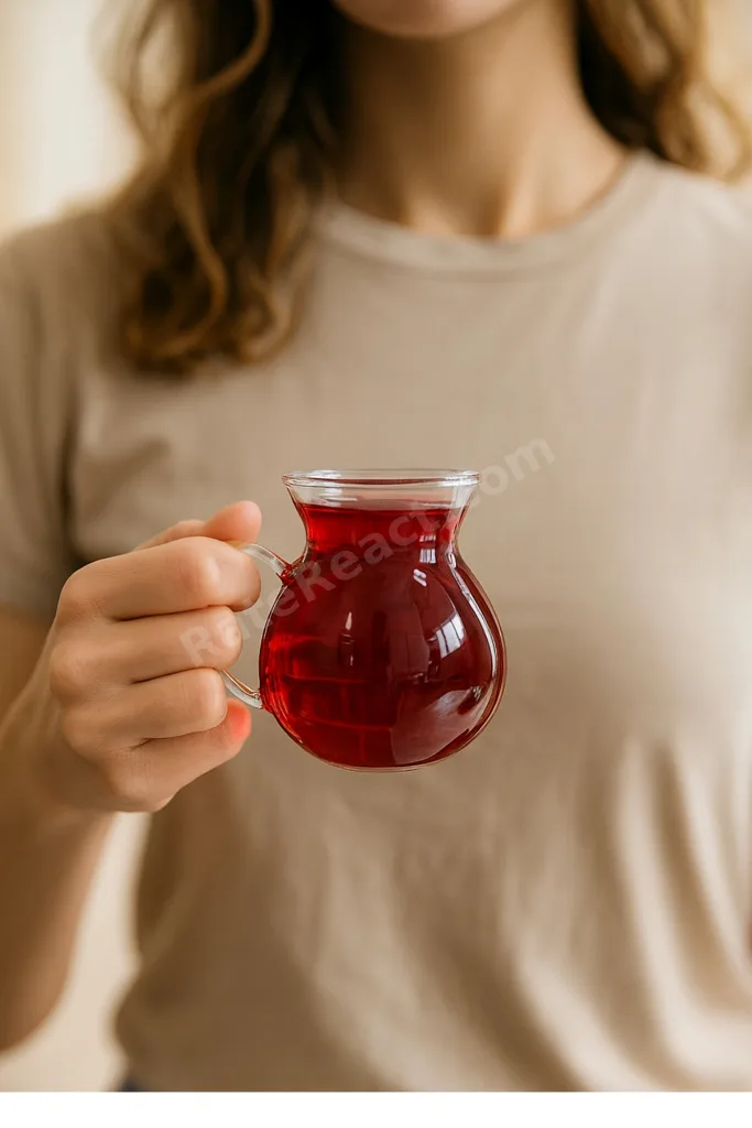 Tombul 6'lı Kulplu Borcam Çay Bardağı 200 Ml, Tombul Kupa, Ateşe Dayanıklı Cam